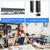 5 Tier Wire Shelving Unit 1250lb Capacity Black