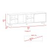 Native TV Stand for TVÂ´s up 70", Four Open Shelves, Five Legs