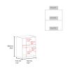 Wall Cabinet Dennard, Kitchen, Black