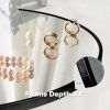 24" Wall Round Mirror with Crystal Clear Reflection, Convenient Hanging Hooks, and Premium Aluminum Alloy Construction, Black