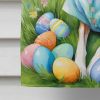 Saluki Easter Egg Hunt House Flag Large Porch Sleeve Pole Decorative Outside Yard Banner Artwork Wall Hanging, Polyester, House Size, Multicolor