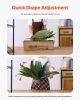 Artificial Boston Ferns Large Plastic Fern 80 Branches Indoor Outdoor Decor