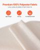 Panel Track Blinds Extendable Track from 45.8in to 86in W Trimmable Light Brown