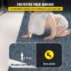 Gray Marine Carpet 6 ft x 13.1 ft Boat Carpet Rugs Indoor Outdoor Rugs for Patio Deck Anti-Slide TPR Water-Proof Back Cut Outdoor Marine Carpeting Eas