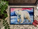 Polar Bear Doormat Front Door Mat Indoor Outdoor Rugs for Entryway, Non Slip Washable Low Pile, 24H X 36W