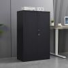 Metal Storage Cabinet with Locking Doors and Adjustable Shelf, Folding Filing Storage Cabinet , Folding Storage Locker Cabinet for Home Office,School