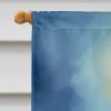 Maltese Happy Birthday House Flag Large Porch Sleeve Pole Decorative Outside Yard Banner Artwork Wall Hanging, Polyester, House Size, Multicolor