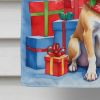 Chihuahua Christmas Reindeer House Flag Large Porch Sleeve Pole Decorative Outside Yard Banner Artwork Wall Hanging, Polyester, House Size, Multicolor
