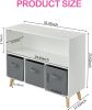 LED Kids Bookshelf and Toy Storage, Kids Bookcase with Storage, Kids Toy Storage Organizer, Bookshelf for Kids, Book Shelf for Kids Rooms and Bedroom