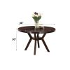 Drake Espresso Finish Dining Table