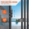 Pool Fence Gate, 4 x 2.5 Ft, Easy DIY Installation Inground Pool Gate, Pool Fence Gate Kit with Stainless Steel Latch
