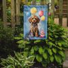 Cockapoo Happy Birthday Garden Flag Mailbox Flag Decorative Yard Flag Banner Outside Patio Artwork Yard Flower Beds, Garden Size, Multicolor