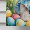 Puli Easter Egg Hunt House Flag Large Porch Sleeve Pole Decorative Outside Yard Banner Artwork Wall Hanging, Polyester, House Size, Multicolor