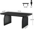 Coffee Table, Farmhouse Center Table Low Cocktail Tea Table