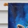 Camel Christmas House Flag Large Porch Sleeve Pole Decorative Outside Yard Banner Artwork Wall Hanging, Polyester, House Size, Multicolor