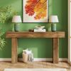 Modern 160cm Narrow Console Table Sofa Table for Hall Entrance Table for Living Room