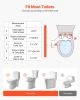 Bidet Attachment for Toilet Self-Cleaning Dual Nozzles Adjustable Pressure