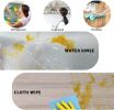 9 Pack Washable Waterproof Fridge Liners and Drawer Mats, Refrigerator Shelving Pads in White