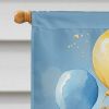 Cockapoo Happy Birthday House Flag Large Porch Sleeve Pole Decorative Outside Yard Banner Artwork Wall Hanging, Polyester, House Size, Multicolor