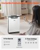 Air Purifier 2000 ftÂ²/h True HEPA 13 Filter Air Cleaner for Home Large Room