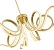Magnolia Adjustable Chandelier Integrated LED, Dimmable, Gold
