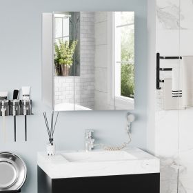 LED Lighted Medicine Cabinet with Mirror