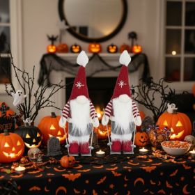 2PCS Set Christmas Gnomes Holiday Decor Cute Tabletop Ornaments For Party Gifts & Home Display FBA Shipment