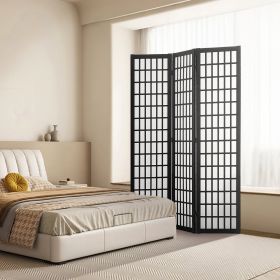 Room Divider, 3 Panel Japanese Room Divider, Wood Folding Privacy Screen Indoor, Japanese Partition Dividers Portable Decoration Screens, For Room Sep