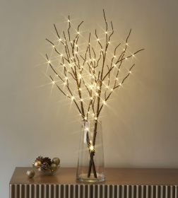 Willow Branch Lights, Soft-light Festive Decorative Ambient Lights, A Must-have For Social Media Photos In Bedrooms And Living Rooms, Creating A Warm