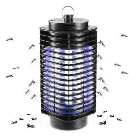 1Pc Electric Bug Zapper For Summer UV Light Flying Zapper Insect Killer Lamps Pest Mosquito Fly Trap Catcher Odorless Noiseless For Home Restaurant