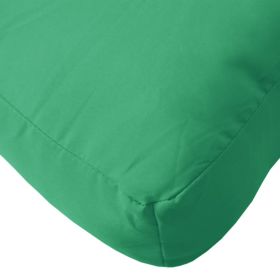 vidaXL PernÄƒ de paleÈ›i, verde, 50x40x12 cm, material textil