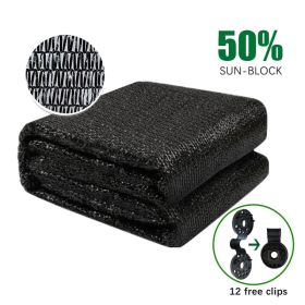 6ft*20ft Black Shade Net Fabric Provides Efficient Shading, Premium Materials, And An Enhanced Plant Growth Environment.