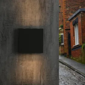 Inowel Wall Lights Outdoor Wall Sconce Waterproof Outdoor Wall Lamps Up And Down Lighting Exterior Sconces Porch Lantern 19802