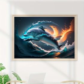5DDIY Diamond Painting Set  Full Diamond Round Water Diamond Art (Option: Code94)