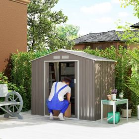 Outdoor Garden Storage Shed Tool House ( Amazon Shipping)(Prohibited by WalMart)(Not Supported non-defective remorse returns) (Option: Default title)
