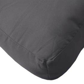 vidaXL Perne de paleÈ›i, 2 buc., antracit, material textil (Option: as picture)