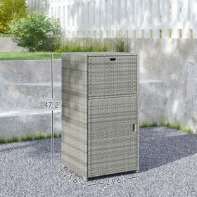 Outdoor Towel Rack/Storage Cabinets/Lockers/rolling wardrobe (Option: Default title)