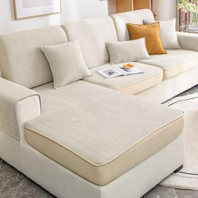 Shanier sofa cover, all inclusive and universal set, new elastic anti slip sofa cushion, all-season universal cover, anti cat scratch (Color: Yuxin Wheat Ear Rice, size: 70*150)