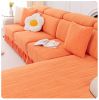 Jacquard velvet single person sofa cover, all inclusive universal cover, all season universal sofa hat, cat proof scratching cushion, backrest cover