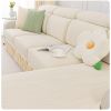 Jacquard velvet single person sofa cover, all inclusive universal cover, all season universal sofa hat, cat proof scratching cushion, backrest cover