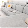Jacquard velvet single person sofa cover, all inclusive universal cover, all season universal sofa hat, cat proof scratching cushion, backrest cover