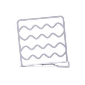 Wire Clothing Organizer Closet Shelf Dividers Cabinet Partition Storage Rack Wardrobe Division Board Clapboard Household Furniture Accessories (Color: gray)