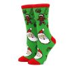 Woman Christmas Socks Funny Xmas Santa Claus Tree Snowflake Elk Snow Cotton Tube Crew Happy Sock Men New Year Funny Sokken