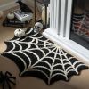 Gothic Rug Spider Web Indoor Halloween Rug