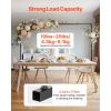 Over The Table Rod Stand with Clamps, 13"-42" Tall & 28"-98" Length Adjustable, Metal Table Arch Stand