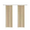Indoor Outdoor Window Curtain (1 Panel) Beige