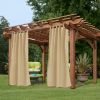 Indoor Outdoor Window Curtain (1 Panel) Beige