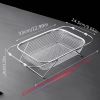 "The Ultimate Sink Organizer - Expandable Dish Rack Holds Forks, Bowls & Produce - Rust-Free Design"
