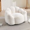 Lotus type compression sofa Adult bean bag sofa with pull ring can be easily moved without installation Suitable for various environments such as livi