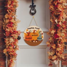 St Patricks Day Decorations - Hanging Wooden Sign for Wall Home Door Birthday | Shamrock Decorations Wood Wreaths Irish St Patty's Day Accessories Par (Color: Orange)